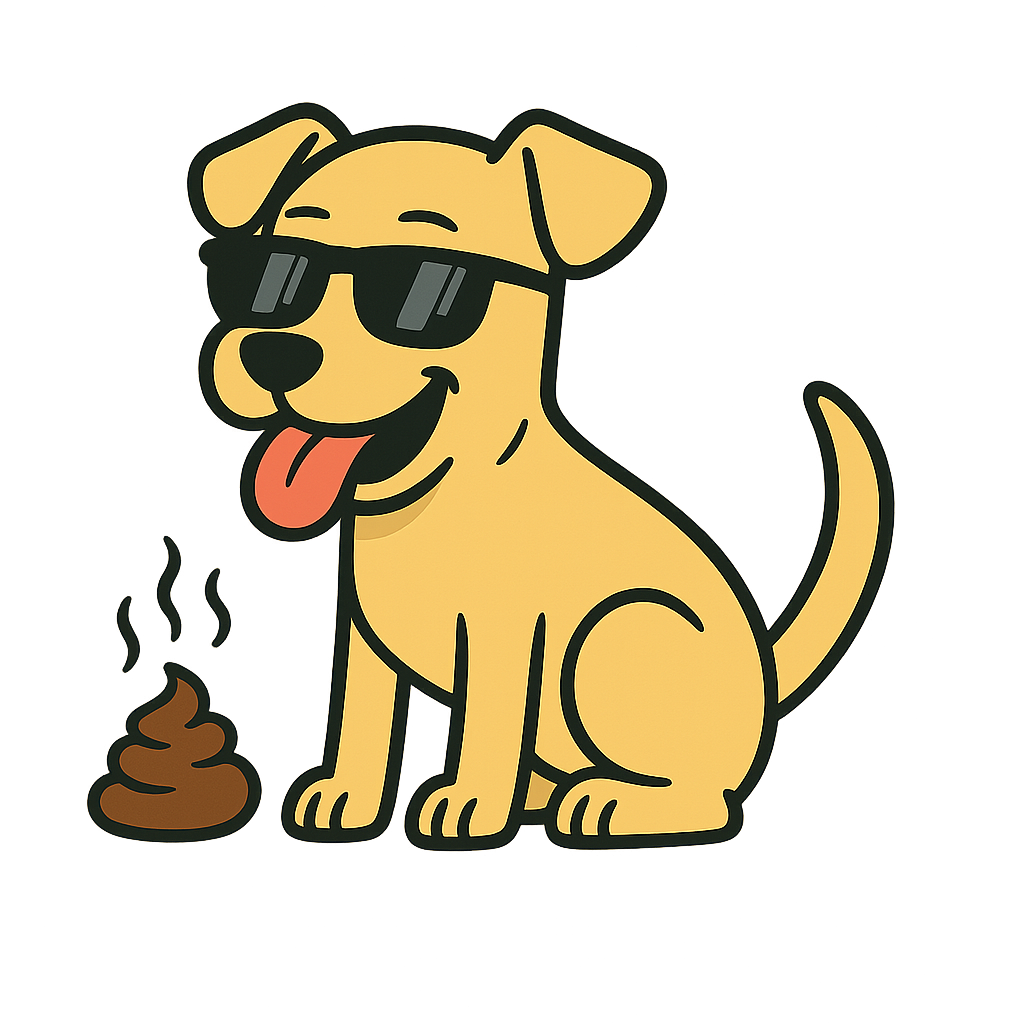 Cool dog with sunglasses